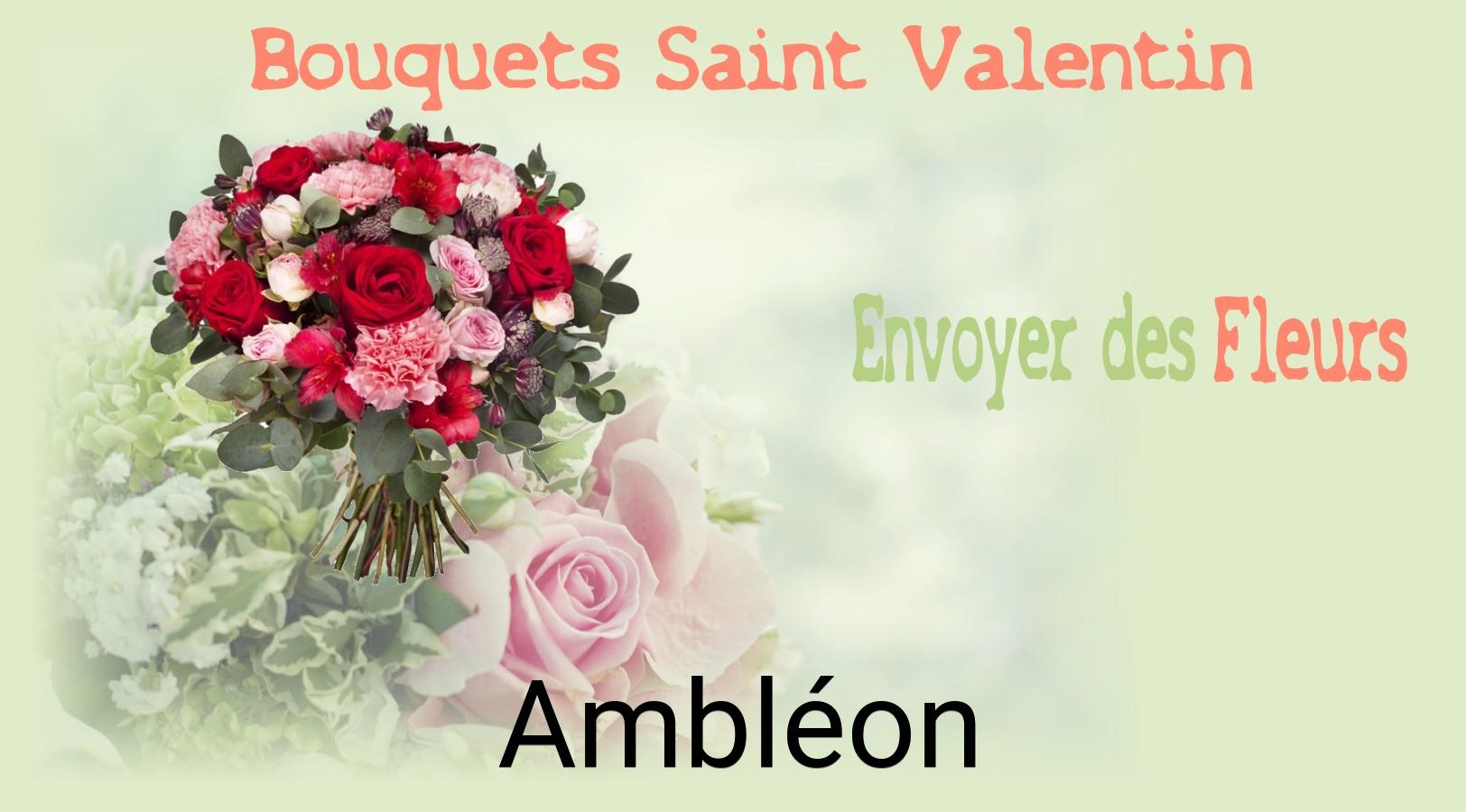 Roses de Saint-Valentin livrées à Ambléon
